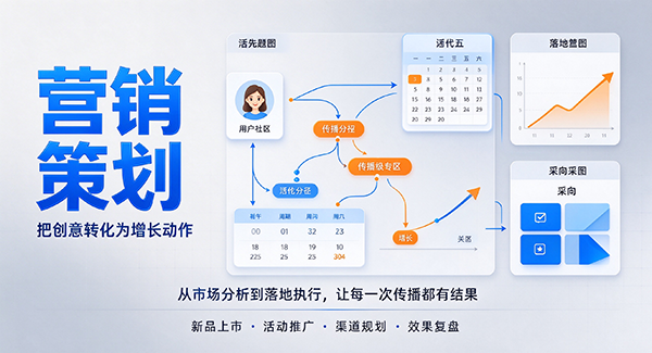 卓尼县营销策划